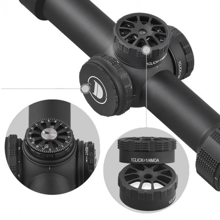 Оптический прицел DISCOVERY ED-AR 1-6X24IR BDC FFP FW30