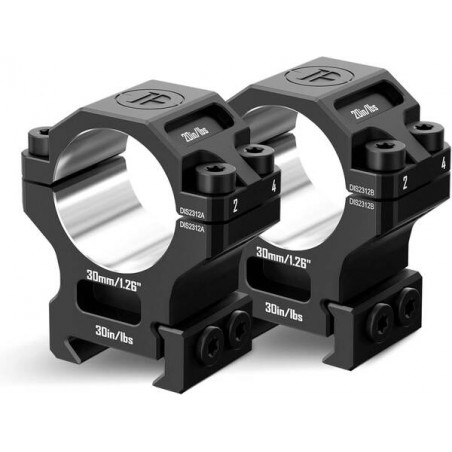 Кольца DISCOVERYOPT 30мм средние под Picatinny (7075)