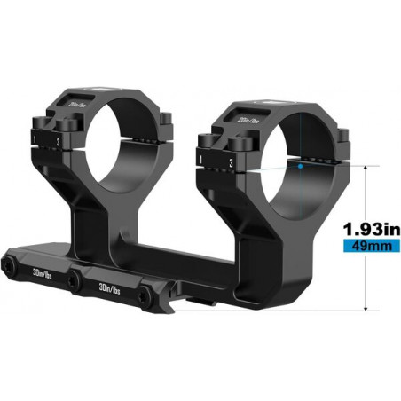 Моноблок Discoveryopt высокоточный выносной weaver 34мм (средний)