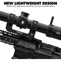 Моноблок Discoveryopt высокоточный выносной weaver 34мм (средний)