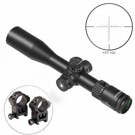Оптический прицел DISCOVERY LHT 4.5-18X42SFIR FFP (сетка MOA)