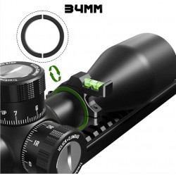 Уровень пузырьковый кольцевой DISCOVERYOPT, на трубу Ø 25,4 / 30 / 34 мм