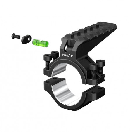 Уровень пузырьковый кольцевой с верхней планкой DISCOVERYOPT, на трубу Ø 30 / 34 мм