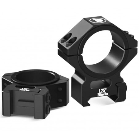 Кольца DISCOVERYOPT Ø 25,4 / 30 / 34, с проставками, высота 32 мм под Picatinny (6061)