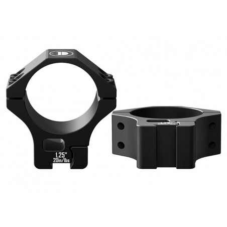 Кольца DISCOVERYOPT Ø 25,4 / 30 / 34, с проставками, высота 32 мм (6061) под планку л/хв 11мм