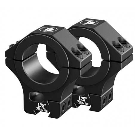 Кольца DISCOVERYOPT Ø 25,4 / 30 / 34, с проставками, высота 32 мм (6061) под планку л/хв 11мм