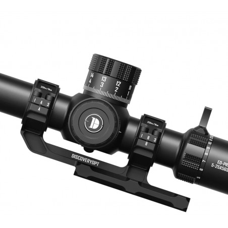 Моноблок DISCOVERYOPT с проставками под трубы Ø 30/34 мм высота профиля 1,5″ под Picatinny (6061)