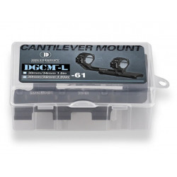 Моноблок DISCOVERYOPT с проставками под трубы Ø 30/34 мм высота профиля 1,5″ под Picatinny (6061)