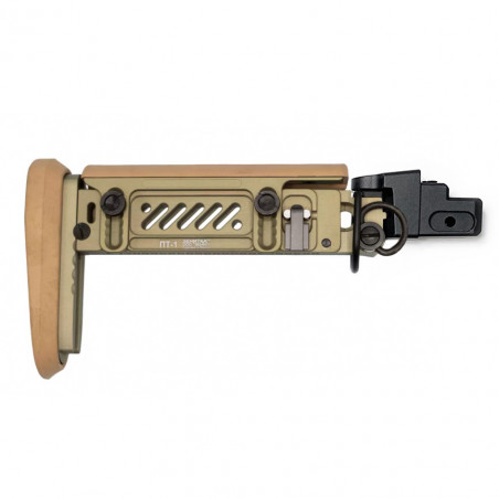 Приклад ПТ-1 (нескладной) для АК-74/АКМ, цвет золотой хаки