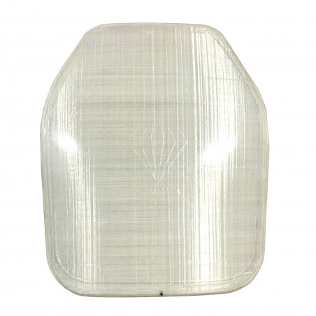 Плита СВМПЭ по БР2 размер №2 314x264x10 грудь/спина