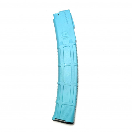 Магазин на 30 патронов кал. 9x19/345ТК для Сайга-9/TR9/NL9, голубой