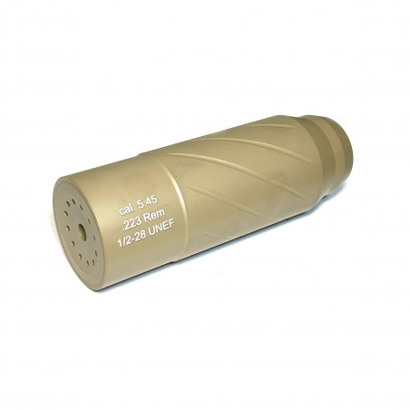 ДТКП URUS CGNL (5 камер) для AR-15 калибр 223/5.45 1/2-28, песок