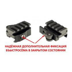 Быстросъёмный кронштейн «Пикатинни-Пикатинни»