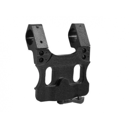 Кронштейн для прицелов 25,4 мм на Тигр/СВД/СКС, Точприбор, быстросъемный, на бок.планку ласточкин хвост