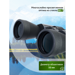 Бинокль Levenhuk Discovery Flint 10x50