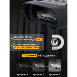 Бинокль цифровой ночного видения Levenhuk Discovery Night BL10 со штативом