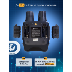 Бинокль цифровой ночного видения Levenhuk Discovery Night BL10 со штативом