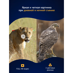 Бинокль цифровой ночного видения Levenhuk Halo NVB10 Helmet, с креплением на шлем