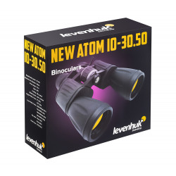 Бинокль Levenhuk New Atom 10–30x50