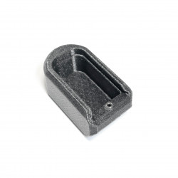 Полимерная пятка для увеличения емкости магазина Mec-Gar/Техкрим на 2 патрона 9x19/10x28ТК