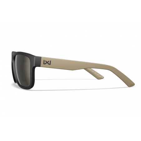 Очки Wiley X Ovation AC6OVN14 Матово-черный с бежевой оправой и линзами CAPTIVATE