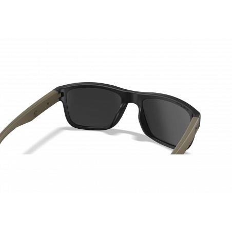 Очки Wiley X Ovation AC6OVN14 Матово-черный с бежевой оправой и линзами CAPTIVATE