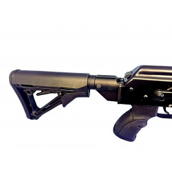 Завышенный облегченный адаптер приклада  AKM A-L COM/MIL с вырезом под колодку для АКМ/АК-74/ВПО