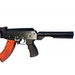 Завышенный облегченный адаптер приклада  AKM A-L COM/MIL с вырезом под колодку для АКМ/АК-74/ВПО