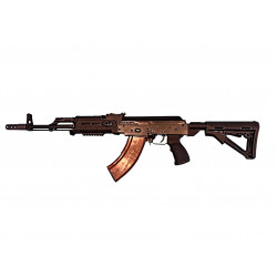 Завышенный адаптер приклада с буфером "AKM SB" (Mil/Com) с вырезом под колодку для АКМ/АК-74/ВПО