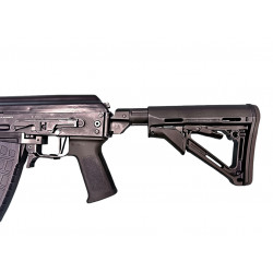 Завышенный полимерный адаптер приклада с трубой AK100P (COM/MIL) ДЛЯ АК/Сайга исп.30