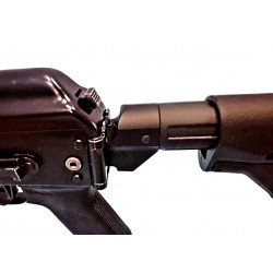 Завышенный полимерный адаптер приклада с трубой AK100P (COM/MIL) ДЛЯ АК/Сайга исп.30