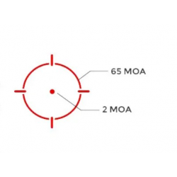 Уценка! Коллиматорный прицел HS510C точка 2 MOA, 3 марки, цвет красный