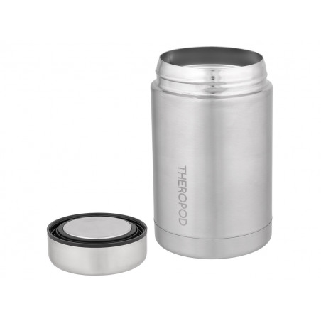 Термос для еды THEROPOD TP-20-520-SS 0.52L, нержавеющая сталь, ложка