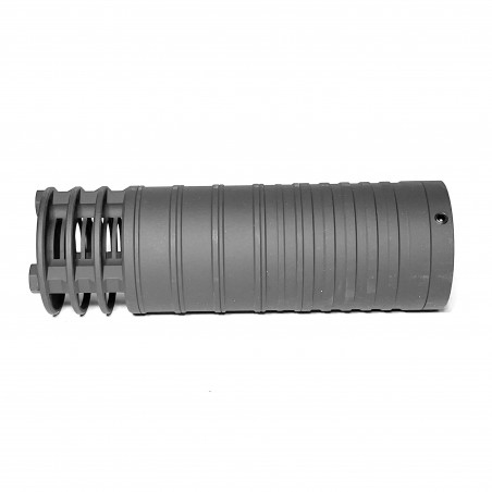 ДТКП Поток укороченный АК-74/105 исп. с доп.фиксацией и со стальным рассекателем, сталь