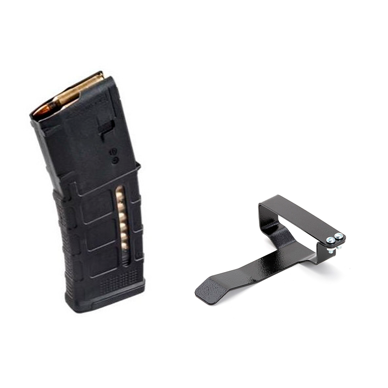 Комплект магазин PMAG 30 GEN M3 с окном на 30 патронов кал. 5.56/.223 и клипса для крепления к поясу