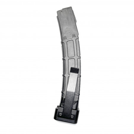 Комплект 30 местный магазин кал. 9x19 с пяткой на 2 патрона и клипсой для Сайги-9/NL-9