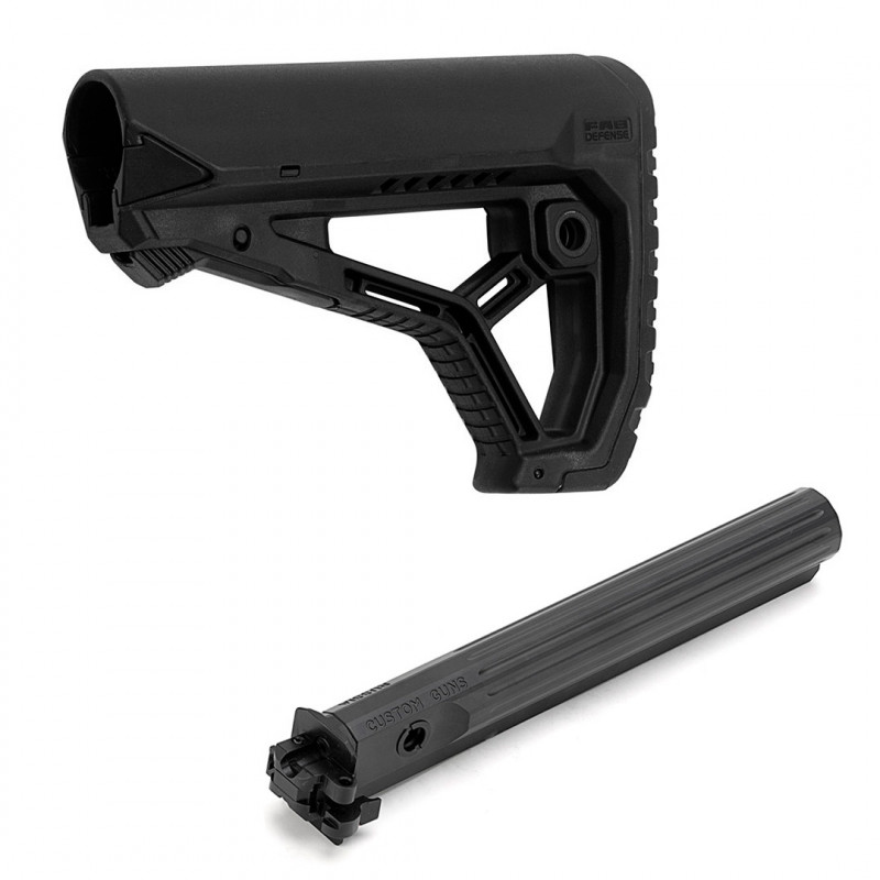 Комплект из адаптера приклада с трубой CG717 и прикладом GL-CORE для ВПО