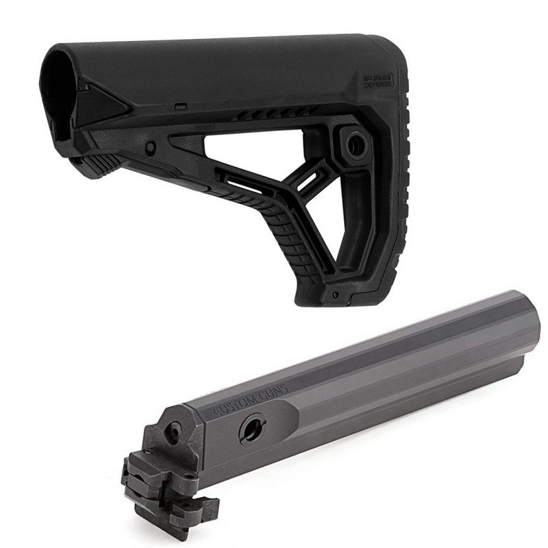 Комплект из адаптера приклада с трубой CG711 и прикладом GL-CORE для ВПО