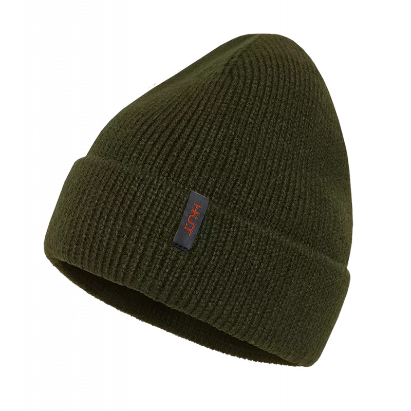 Шапка H.U.T. Tiller с отворотом, хаки