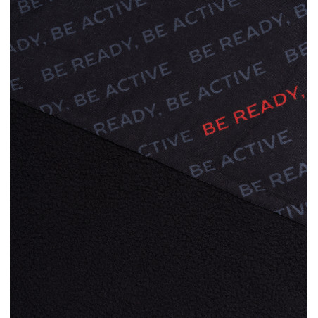 Бафф H.U.T. War-cry, флисовая подкладка, чёрный