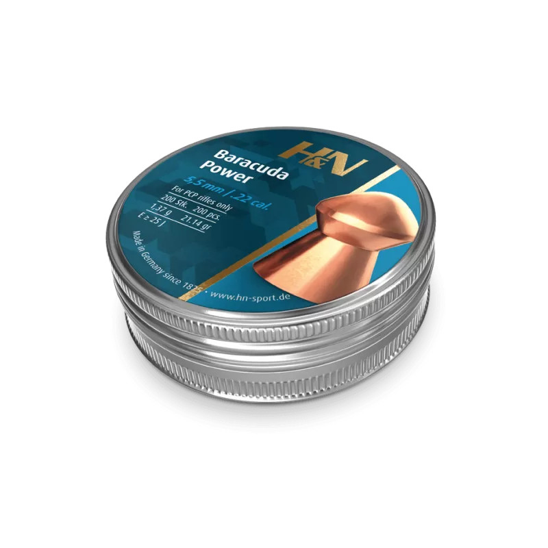 Пульки HN Baracuda Power 5.5мм (200 штук)