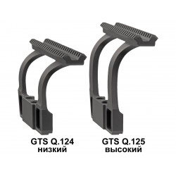 Кронштейн GTS Q.125 боковой небыстросъёмный высокий Picatinny для СВД/Тигр