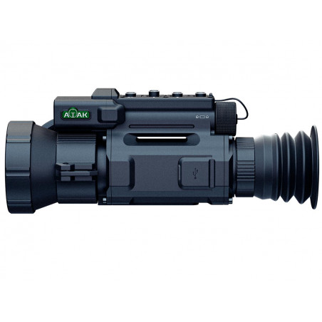 Прицел тепловизионный ATAK OT22-25LRF x4.2/8.4/16.8/25.2/33.6, 256x192, D25 крепление Picatinny