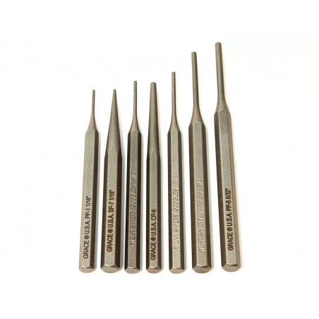 Выколотки Grace USA + конус, комплект 7 шт.