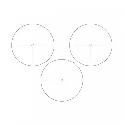 Оптический прицел Veber Wolf 1,25-4,526 IR DnD Загонник