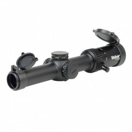 Прицел оптический Veber Wolf 1-4x24 GB FD07 Загонник (28042)