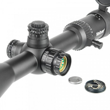 Прицел оптический Veber Wolf 3-15x50 SF IG RF1 (25837)