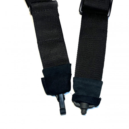 Быстрорегулируемый оружейный ремень R-2F двухточечный (карабин/QD) и беруши