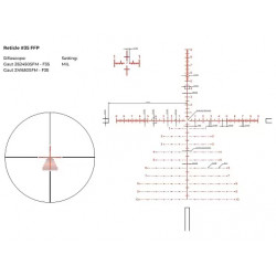 Прицел Gaut Azurite 4-16x50, сетка 35, FFP, 0.1 МIL