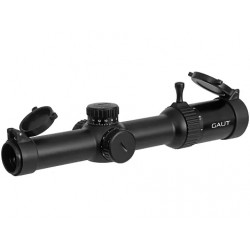 Прицел Gaut Obsidian 1-8x24, сетка 62 (Half MD), 1/2 МОА